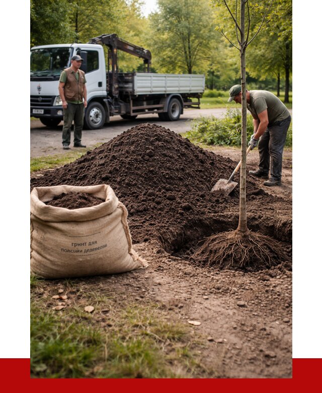 Грунт для посадки деревьев в Дюртюли от 1251 р. | ПРОНЕРУДДюр