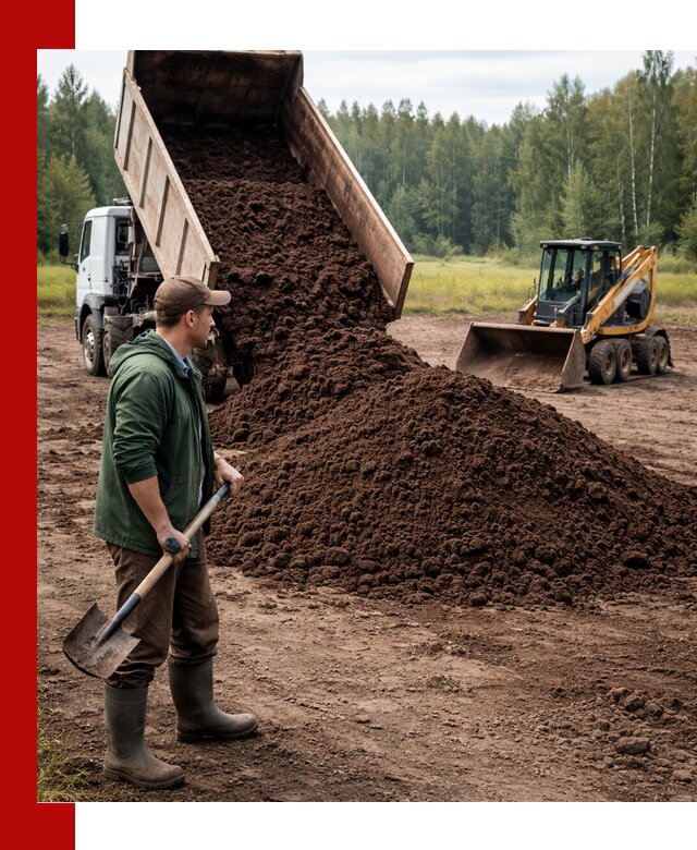 Купить верховой торф с доставкой в Дюртюли для садоводства и растений