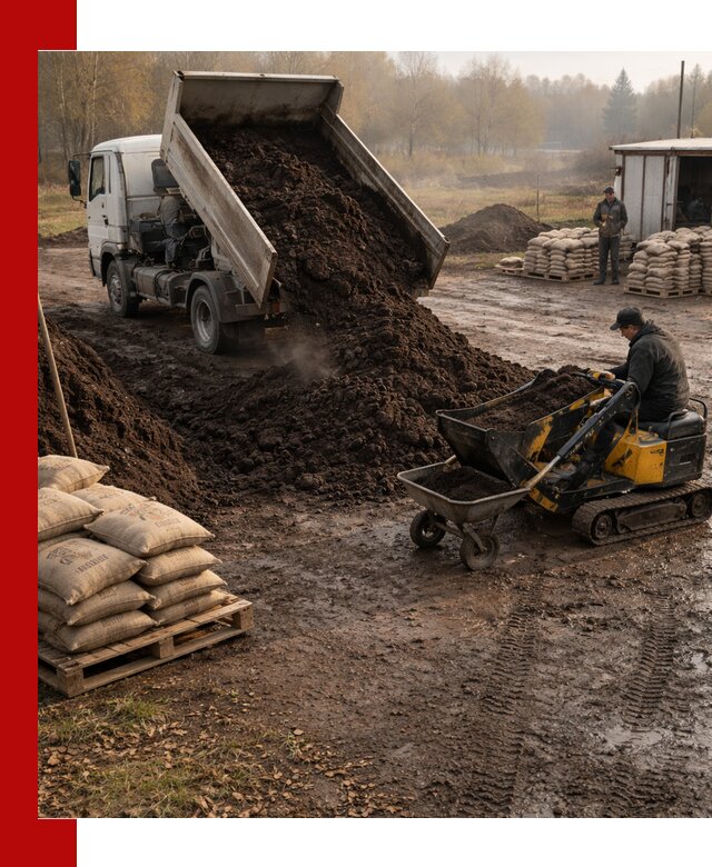 Кислый торф в доставке по выгодным ценам в Дюртюли