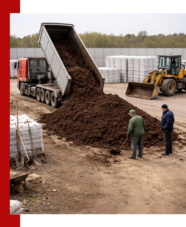 Доставка торфяных смесей оптом и в розницу в Дюртюли