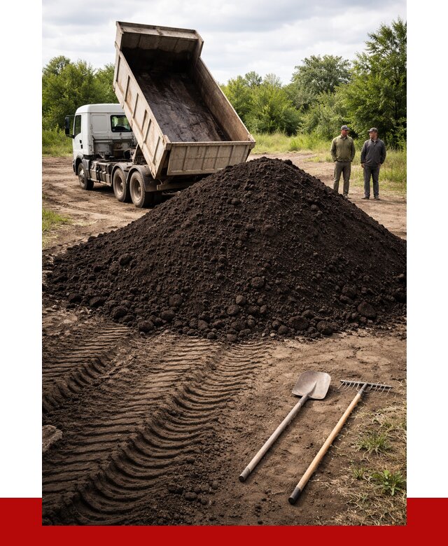 Купить чернозем навалом в Дюртюли от 1251 р. за куб | ПРОНЕРУДДюр