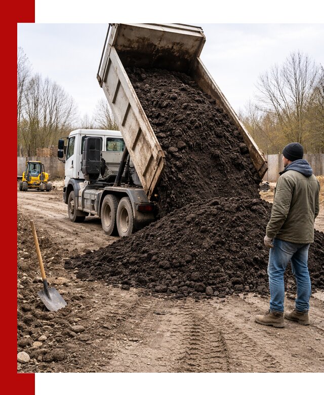 Доставка чернозема навалом в Дюртюли быстро и выгодно