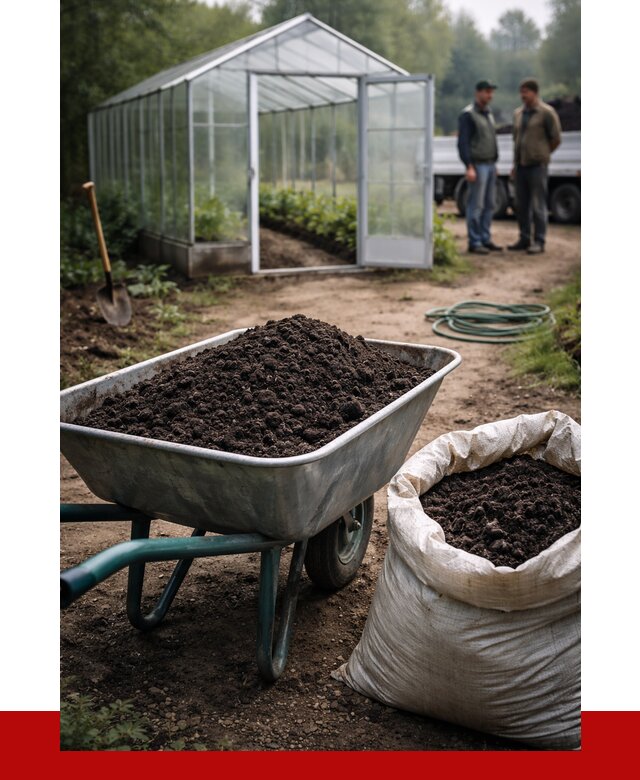 Чернозем для теплицы в Дюртюли с доставкой от 1564 р. | ПРОНЕРУДДюр