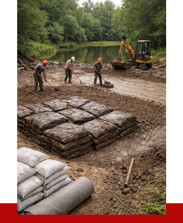 Купить глину для пруда в Дюртюли от 4691 р. с доставкой | ПРОНЕРУДДюр