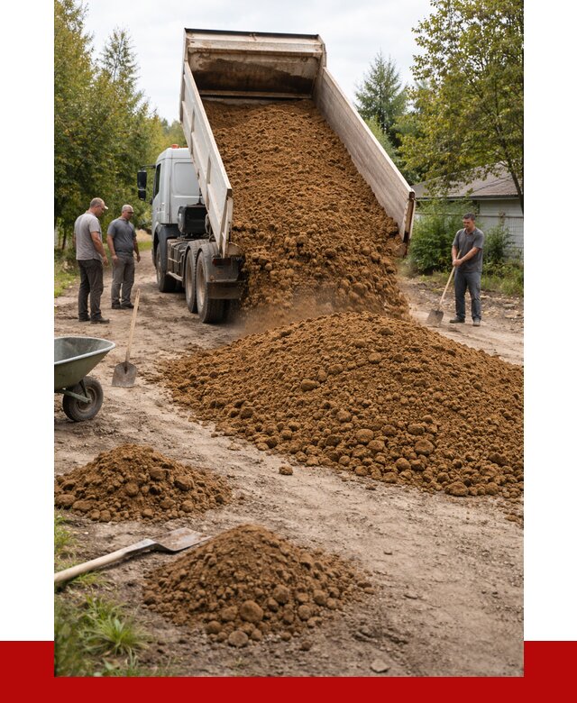 Купить суглинок с доставкой в Дюртюли от 2606 р. за куб | ПРОНЕРУДДюр