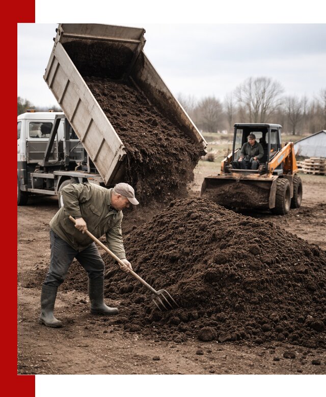 Доставка и продажа перегноя в Дюртюли быстро и дешево
