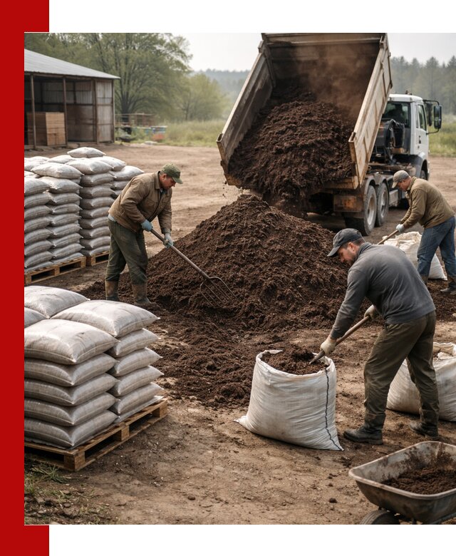 Доставка компоста оптом и в розницу в Дюртюли