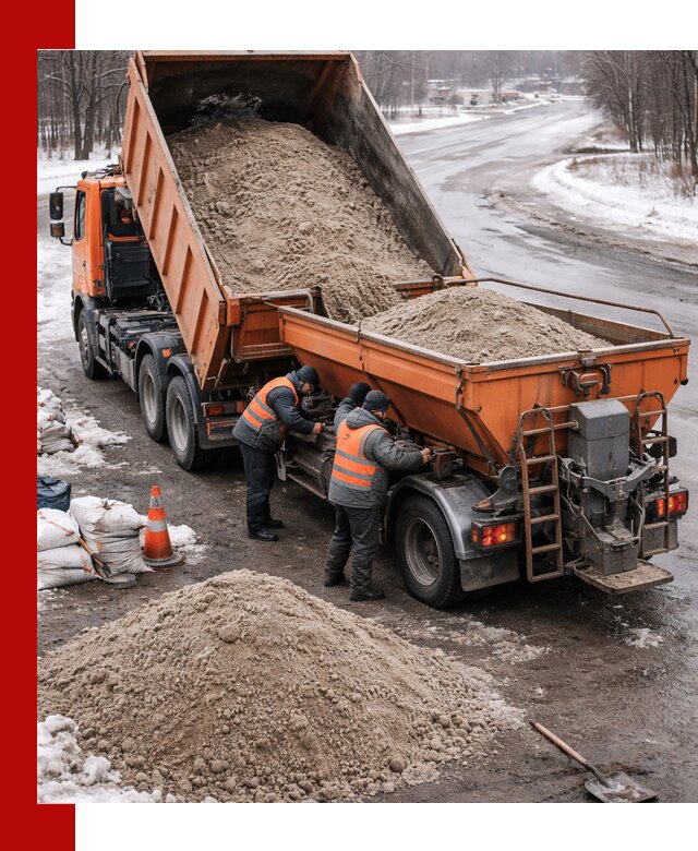 Поставка и вывоз пескосоля в Дюртюли оптом и в розницу