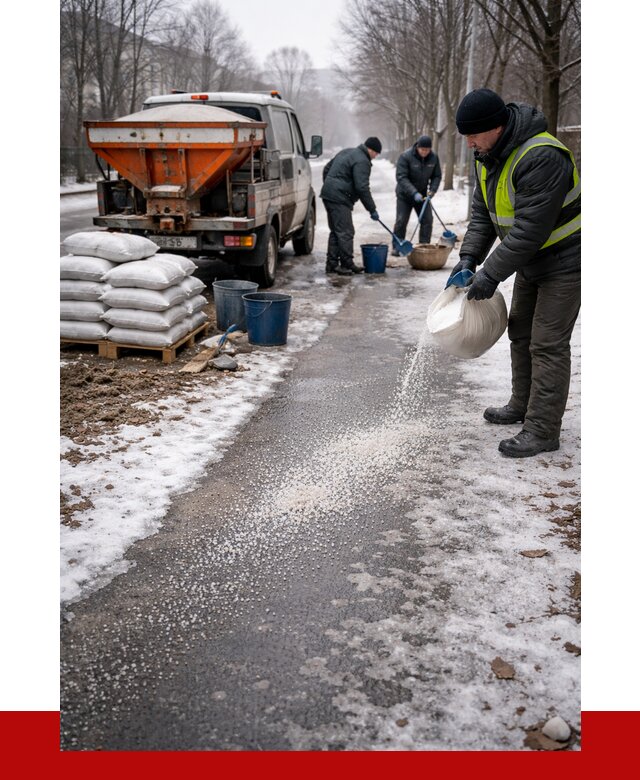 Реагент против гололеда в Дюртюли с доставкой от 4691 р. | ПРОНЕРУДДюр