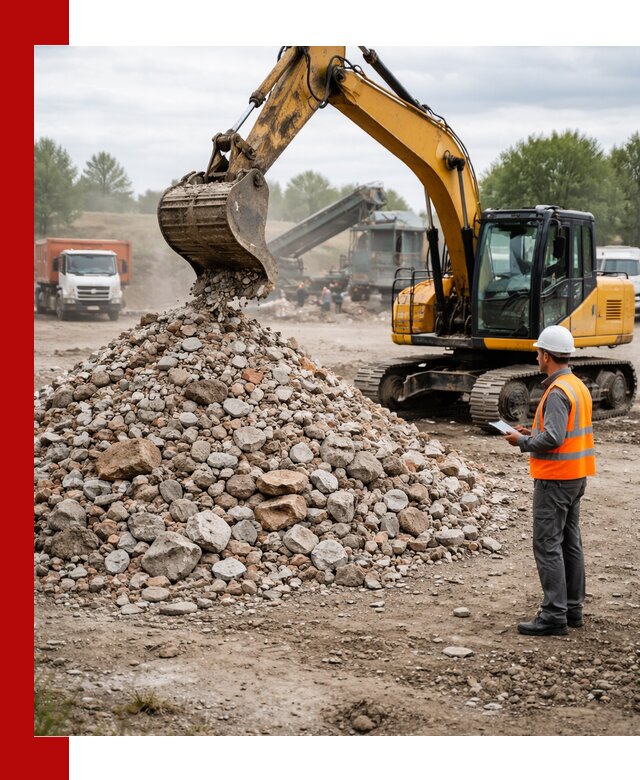 Доставка и вывоз строительного боя в Дюртюли