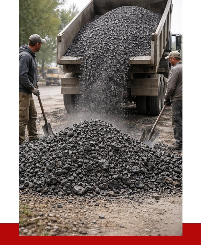 Дробленый асфальт в Дюртюли от 2919 р. с доставкой | ПРОНЕРУДДюр