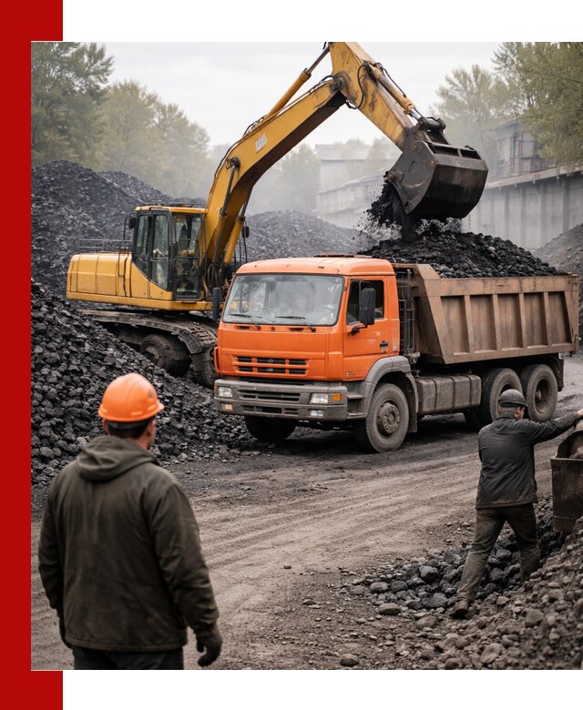Доставка угля автотранспортом в Дюртюли быстро и выгодно