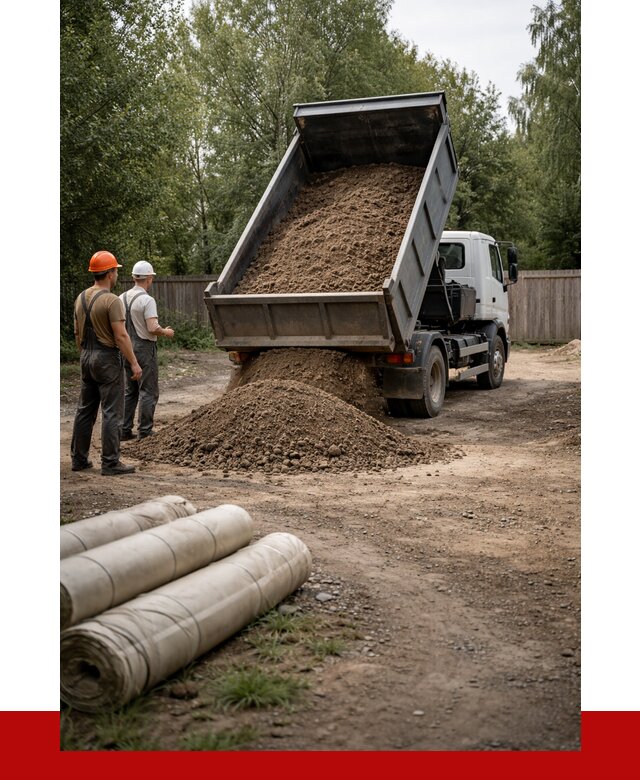 Доставка сыпучих материалов самосвалом в Дюртюли от 4379 р. | ПРОНЕРУДДюр