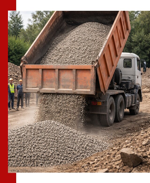 Доставка сыпучих материалов самосвалом в Дюртюли быстро и надежно