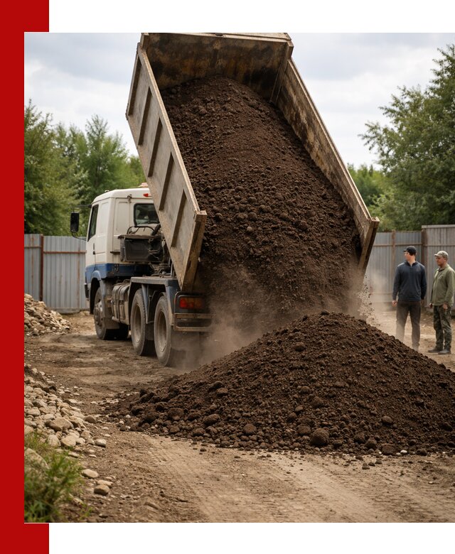 Доставка самосвалом 10 кубов в Дюртюли быстро и надёжно