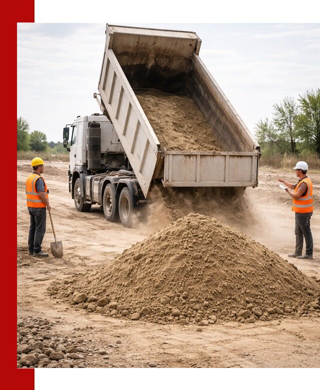 Доставка самосвалом 15 кубов в Дюртюли за город и по городу