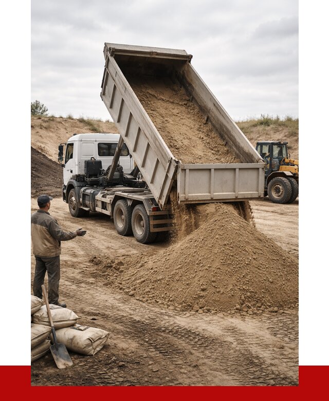 Доставка самосвалом 20 кубов в Дюртюли от 7819 р. | ПРОНЕРУДДюр