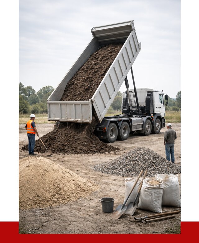 Доставка самосвалом 30 кубов в Дюртюли от 8861 р. | ПРОНЕРУДДюр