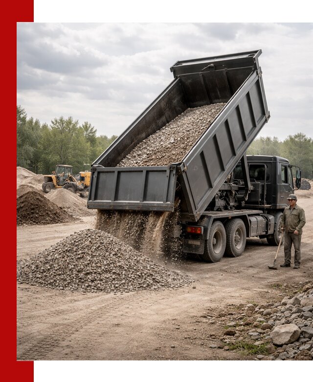 Доставка самосвалом 30 м3 по выгодным ценам в Дюртюли