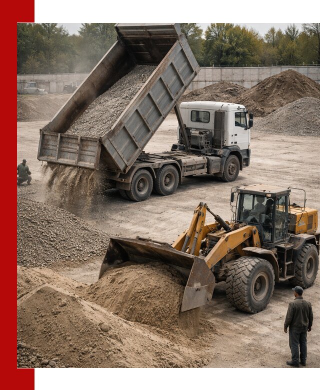 Перевозка сыпучих грузов самосвалами и бортовыми в Дюртюли