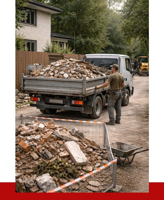 Вывоз строительного мусора с погрузкой в Дюртюли от 7819 р | ПРОНЕРУДДюр