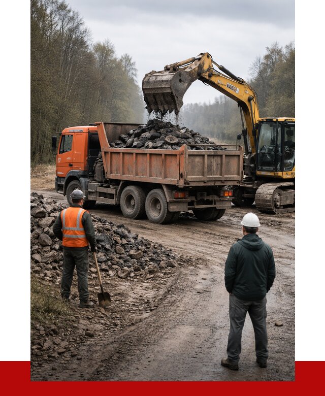 Вывоз асфальта в Дюртюли от 4691 р. самосвалом ПРОНЕРУДДюр