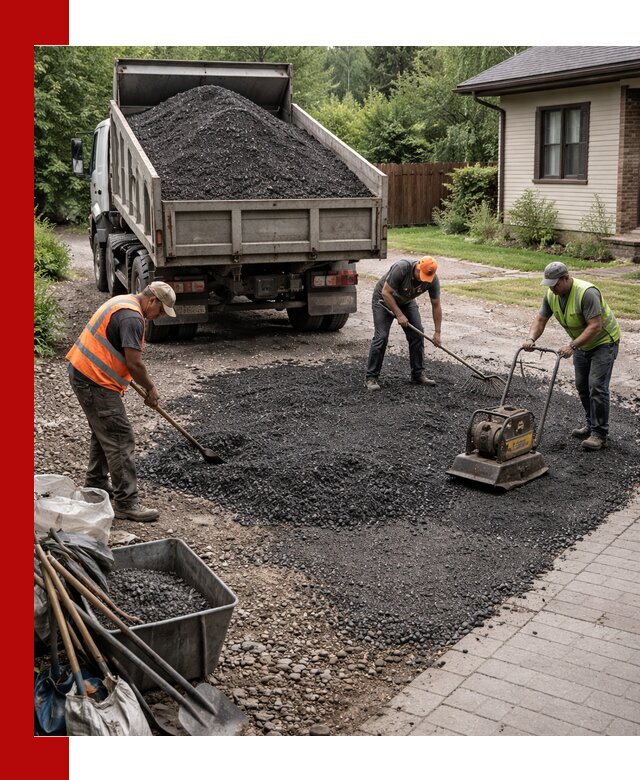 Асфальтовая крошка для двора с доставкой в Дюртюли